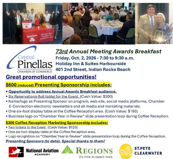 Sponsorships - Annual Awards Breakfast